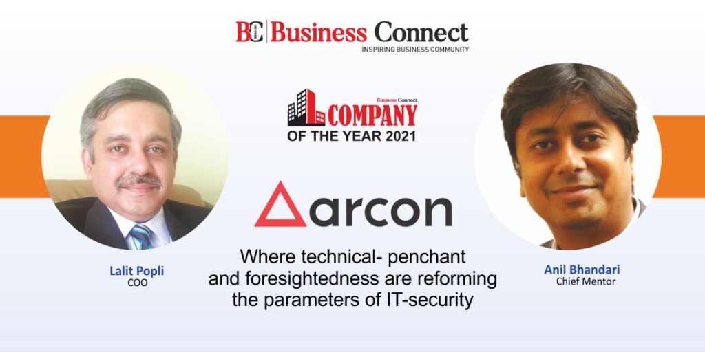 Business Connect acknowledges ARCON as ‘Company of the Year’ 2021
